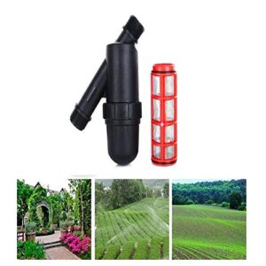 Drip Irrigation Filter, 3/4" Y Water Filter Strainer Stainless Steel 120 Mesh Screen Filter Gardening Drip Irrigation Water Tank Pool Pump Y Shaped Screen Filter for Garden Greenhouse Agricultural