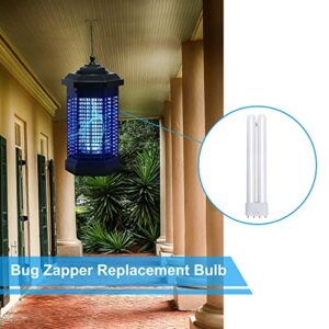 18W Bug Zapper Bulb Replacement for Stinger 2 Light Bulb - for Stinger Bug Zapper H Shaped Twin Tube Bulb Indoor Outdoor Bug Zapper Light Bulbs with 4 Pin Base