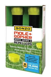 gonzo 5016 gopher repeller, black