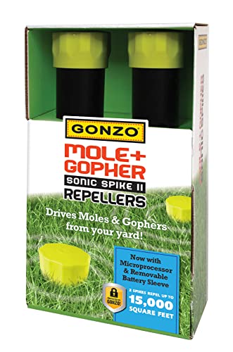 Gonzo 5016 Gopher Repeller, Black