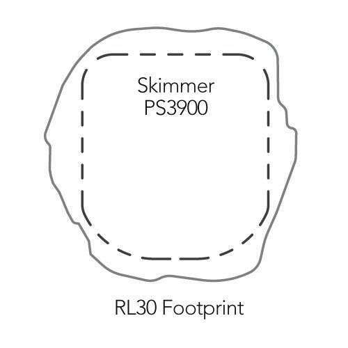 Atlantic Water Gardens RL30D Rock Lid - Desert