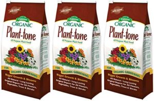 espoma pt4 4-pound plant-tone organic 5-3-3 plant food – 3 pack