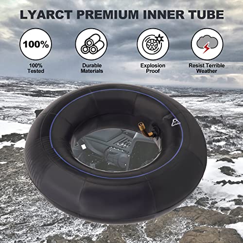 LYARCT 4.10/3.50-5 Inner Tube with TR87 Replacement for Hand Trucks Dollies Wheelbarrows Lawn Mowers Trailers Lawn Garden Utility Tire Tractors snow blower wagons Carts Garden Go Karts