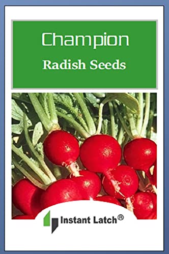 100 Champion Radish Seeds | Non-GMO | Fresh Garden Seeds