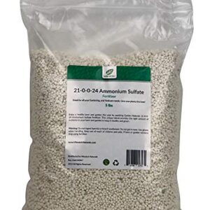 21-0-0-24 Ammonium Sulfate Fertilizer 15 Pounds by Garden Naturals