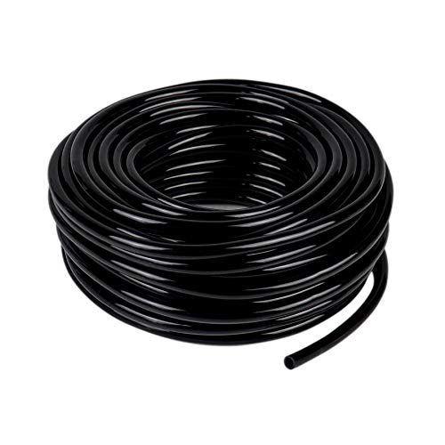 Daisypower 1/4 inch Blank Distribution Tubing Drip Irrigation Hose,50ft Soft Watering Tube for Small Lawn Garden Irrigation System