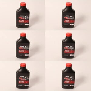 echo 6550025 pk6 red armor 6.4oz 2-stroke oil mix, 2.5 gallon (50:1)
