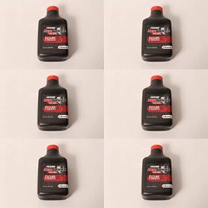 ECHO 6550025 PK6 Red Armor 6.4oz 2-Stroke Oil Mix, 2.5 Gallon (50:1)