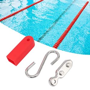 RvSky Garden kit Lane Rope Hook 304 Stainless Steel Safe Corrosion Resistant Small Lane Line Embedded Hook for Swimming Pool