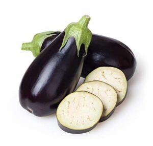 eggplant seeds for planting home garden – container vegetable garden – black beauty eggplant