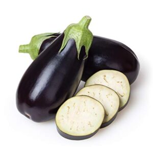 Eggplant Seeds for Planting Home Garden - Container Vegetable Garden - Black Beauty Eggplant