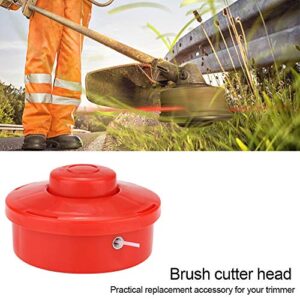 TOPINCN 3Pcs Grass Trimmer Heads Universal Premium Plastic Durable Practical Mower Brush Head Replacement for Garden Lawn Agricultural Use