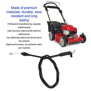 Emoshayoga Lawn Mower Recycle Brake Cable, Garden Tool Accessories High Accuracy Professional Manufacturing Exquisite Craftsmanship Perfectly Match for Maintenance