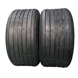 Parts-Diyer 2 PCS 13x6.50-6 Lawn & Garden Mower Golf Cart Turf Bias Tires Tractor Tubeless 4PR Bias Load Range B