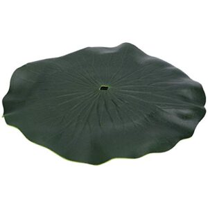 topincn lotus leaf floating tray for solar fountain pump portable floating tray for garden pond pool fish pond