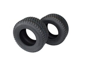 set of 2 – 16x6.50-8 4 ply turf tires for lawn & garden mower 16×6.5-8