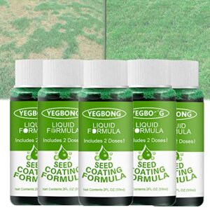 liquid seeding grass lawn green spray, liquid grass seed, garden lawn liquid spray, green grass lawn spray, seed care watering set (5pc)