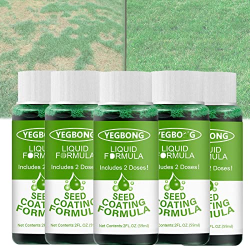 Liquid Seeding Grass Lawn Green Spray, Liquid Grass Seed, Garden Lawn Liquid Spray, Green Grass Lawn Spray, Seed Care Watering Set (5pc)