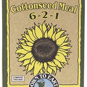 Down to Earth All Natural Cottonseed Meal Fertilizer 6-2-1, 5 lb