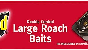 Raid Double Control, Large Roach Baits, 8 CT (Pack - 3)