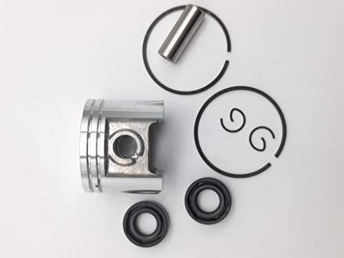 shiosheng 42.5mm Piston Ring Oil Seal Kit for sthil 025 MS250 MS 250 Chainsaw Engine Motor Parts 11230302000 96380031581