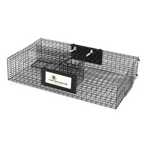rugged ranch rattr the ratinator multiple catch live rat trap , 21 rats in one