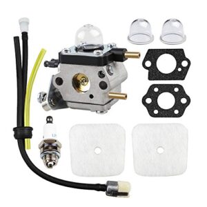 Ferilter C1U-K54A Carburetor Repower Kit Air Fuel Filter Gasket for 2 Cycle Mantis Tiller/Cultivator Echo 7222 7222E 7222M 7225 7230 7234 7240 7920 7924