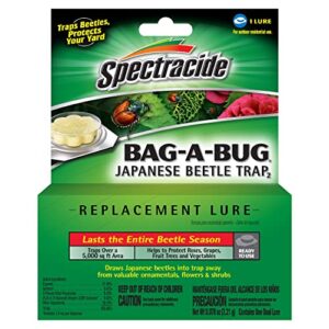 spectracide bag-a-bug japanese beetle trap, replacement lure, 1 count, pack of 12