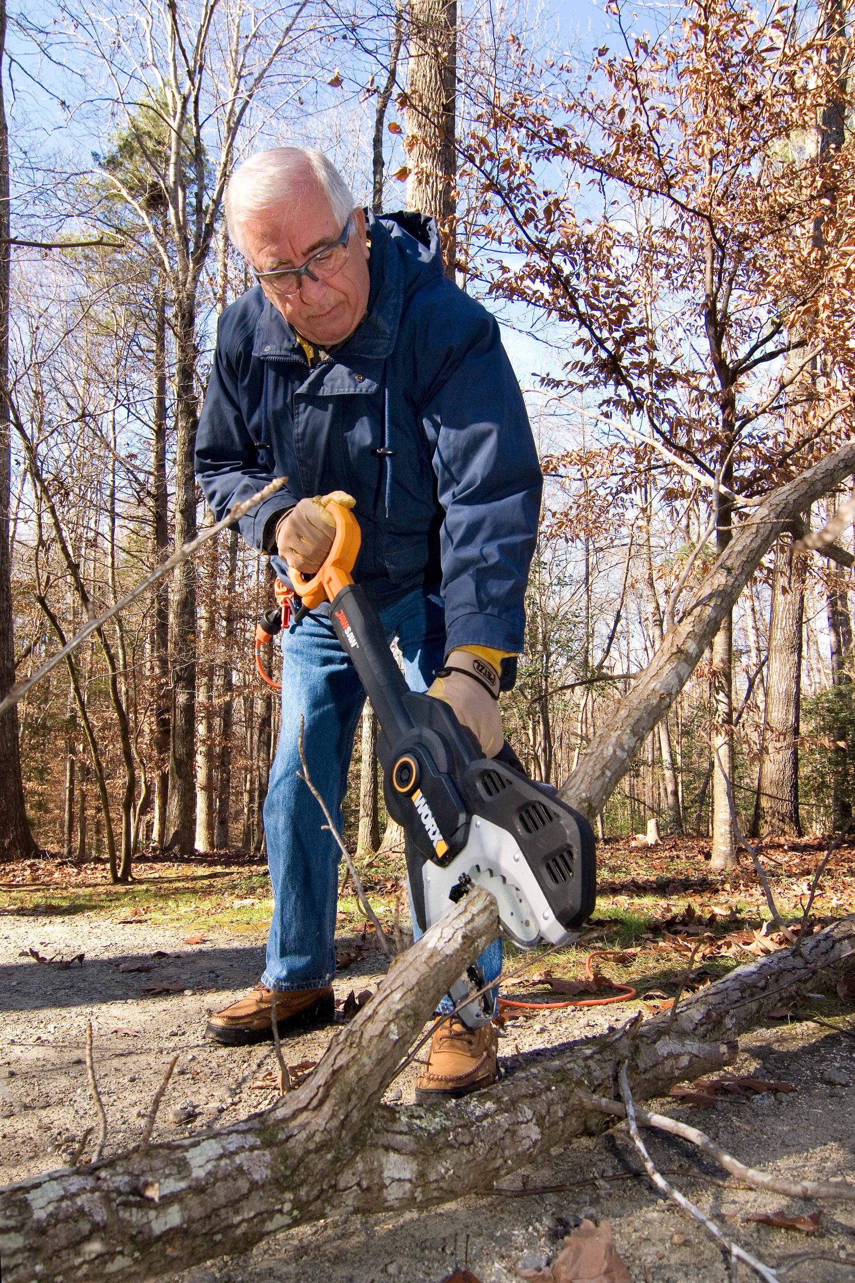 Worx WG307 5 Amp JawSaw Electric Chainsaw