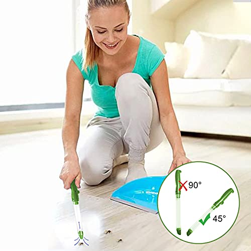 TAISHAN Handheld Vacuum Bug Insect Traps Spider Catcher Eco-Friendly Catch with LED Flashlight Catcher with USB Recharger Household Catch Insect Sucking Electronic Catcher,Pest,Beetle Roach