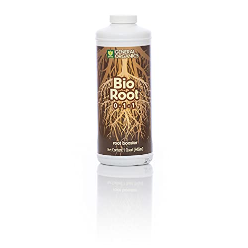 General Organics BioRoot, Plant Food for the Roots, 0-1-1, 1 qt.