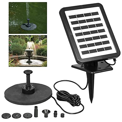 XXXDXDP Solar Power Water Fountain Pump Bird Fountain Water Floating Fountain Pond Garden Decoration With 7 Nozzles