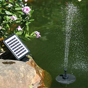 XXXDXDP Solar Power Water Fountain Pump Bird Fountain Water Floating Fountain Pond Garden Decoration With 7 Nozzles