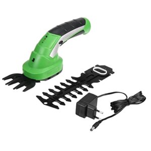 ZIAJKA 2 in 1 7.2V Rechargeable Cordless Grass Shear Hedge Trimmer Lawn Mower Garden Pruning