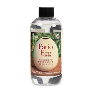 scent shop 90602 skeeter screen patio egg mosquito deterrent refill oil, 8 ounces, 1