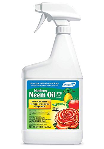 Monterey LG 6148 Neem Oil Ready-To-Use Insecticide, Miticide, & Fungicide, 32 oz