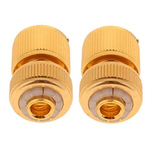 petsola 2pcs pressure washer hose adaptor brass plug connection for garden hose – 1/2” female
