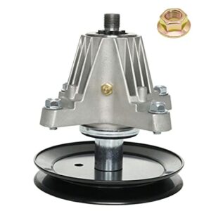 G.Times Spindle Assembly Replaces Replaces MTD 618-06976 918-06976 618-06976A 918-06976A 285-703 Mounting Holes are Threaded