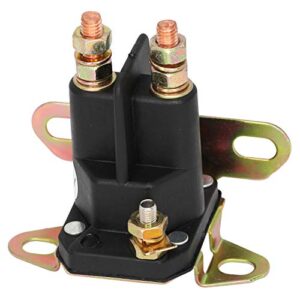 YIXIN Universal Solenoid Relay Fit for Trombetta Ariens Husqvarna AYP Murray Toro Bolens MTD Snapper Troy Bilt Briggs Stratton Bad Boy Hako Simplicity Polaris