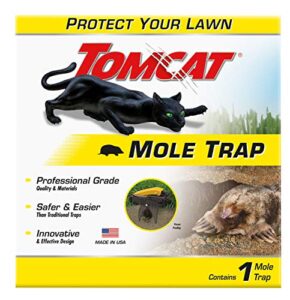 tomcat 0363210 mole trap innovative and effective design, granules, brown