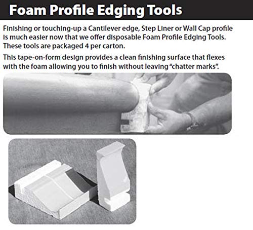 Stegmeier Regular Foam Profile Edging Tool-Pool Form (4 pcs.)