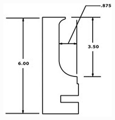 Stegmeier Regular Foam Profile Edging Tool-Pool Form (4 pcs.)