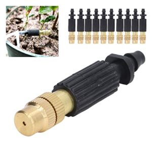 Drip Irrigation Sprayer, Misting Nozzle Cooling for Garden for 4/7mm Pipe