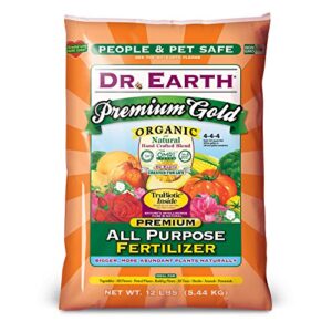 dr. earth premium gold all purpose fertilizer 12 lb