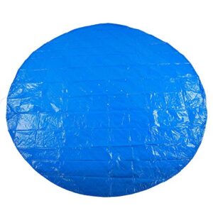garden supplies round shape pe waterproof rain dust proof swimming pool cover protective cloth accessories(rvsky)