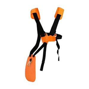 petsola universal shoulder harness nylon harness for garden brushs s, orange