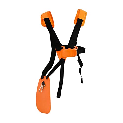 PETSOLA Universal Shoulder Harness Nylon Harness for Garden Brushs S, Orange