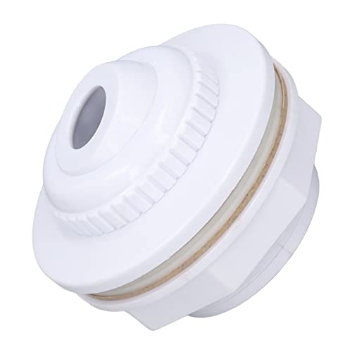 RvSky Garden Supplies Swimming Pool Water Inlet Fitting with 360 Degree and Single Hole Rotating Nozzles G2 External Thread Internal Thread