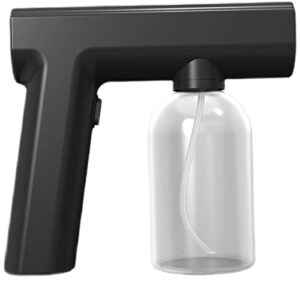 portable fogger disinfectants machine, handheld rechargeable nano sprayer, sanitizer spray gun, steam gun for home, office, school, garden