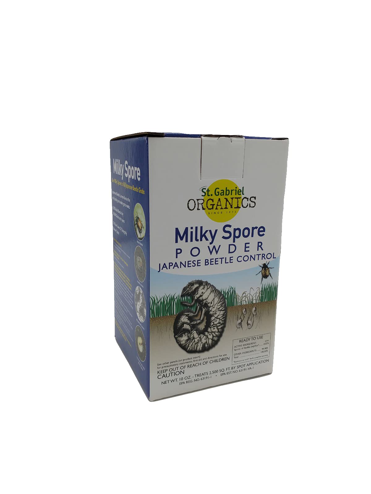 St. Gabriel Organics 80010-9 Milky Spore Powder, 10-Ounce